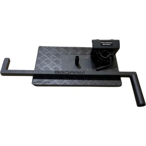 BBQARM Drawbar-Mount Kit - Regular 560 x 360mm Black Tray / 850mm Arm