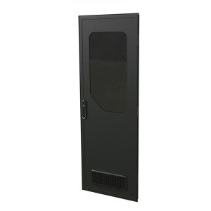Coast 4-Point Caravan Door - Square Corners - 1750 x 622mm - Left-Hand Hinge - Black