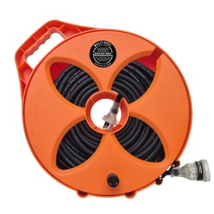 Flat Out Extra Heavy-Duty 15A Extension Lead - 20m - 2.5mm² Core - Reel