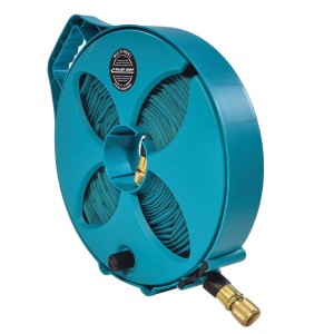Flat Out Drinking Water Hose - 12.5m - Narrow Reel - Teal