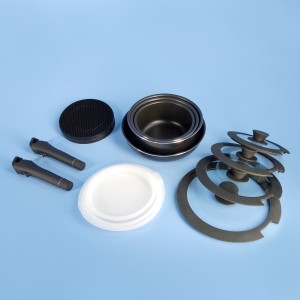 Royal Kitchenware Easy Pack Stackable Cookware Set - 3 Pots / 1 Frypan