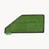 Muk Mat Synthetic Grass Angled Step Mat - 600 x 280mm - Green
