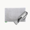 Muk Mat Synthetic Grass Large Ground Mat - 600 x 900mm - Light Grey