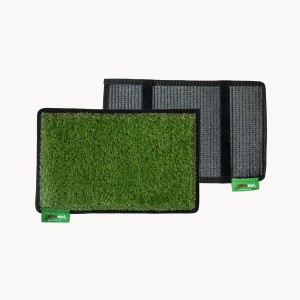 Muk Mat Synthetic Grass Portable Step Mat - 480 x 300mm - Green