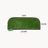 Muk Mat Synthetic Grass Large Rounded Step Mat - 600 x 230mm - Green