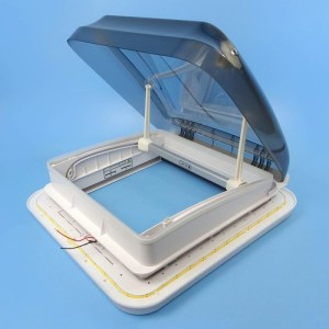 Sanjo Skylight with Blind & LED - 400 x 400mm Cut-Out