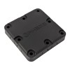 Sphere Multiple-Cable Entry Cover Plate - Black