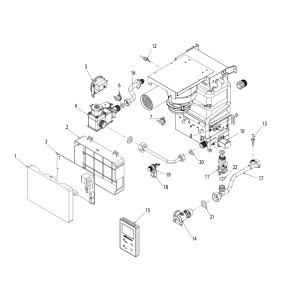 Module Board Lid - Suits Suburban ST60A Instant Hot Water Systems