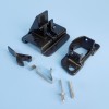 Bottom Bracket & Foot Kit - Black - Suits Lippert Solera Classic Manual Awnings
