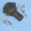 Poly Camlock Type C Coupler - 40mm Female Coupling x Hose Barb