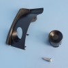 End Cap Plug & Gear Cover - Black - Suits Thule 6300 12V Awnings