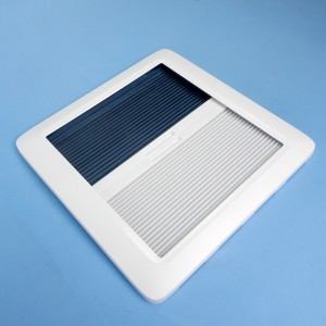 Internal Frame with Blind & Flyscreen - White - Suits Dometic & Seitz Mini Heki Roof Hatches