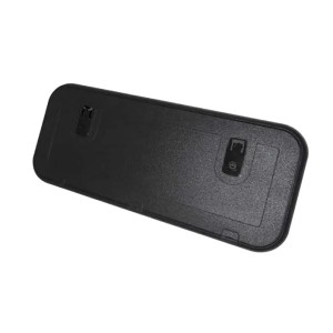 Coast RV Access Door 6 - Black / 228 x 593mm Cut-Out