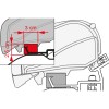 Fiamma Rain Guard Awning Seal - 4.5m - Suits F80s, F65s & F65L Awnings