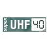 Supex Reflective UHF Channel Sticker - 300mm W x 100mm H